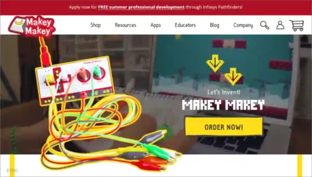 메이키 메이키 (Makey Makey) 홈페이지 바로가기