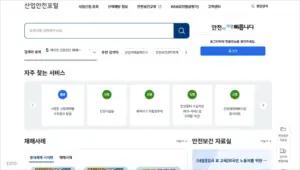 안전보건공단 산업안전포털 홈페이지 바로가기 (portal.kosha.or.kr)