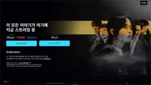 디즈니 플러스 홈페이지 바로가기 (https://www.disneyplus.com)