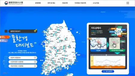 물환경정보시스템 홈페이지 바로가기 (https://water.nier.go.kr) 물환경정보시스템 홈페이지 바로가기 (https://water.nier.go.kr)